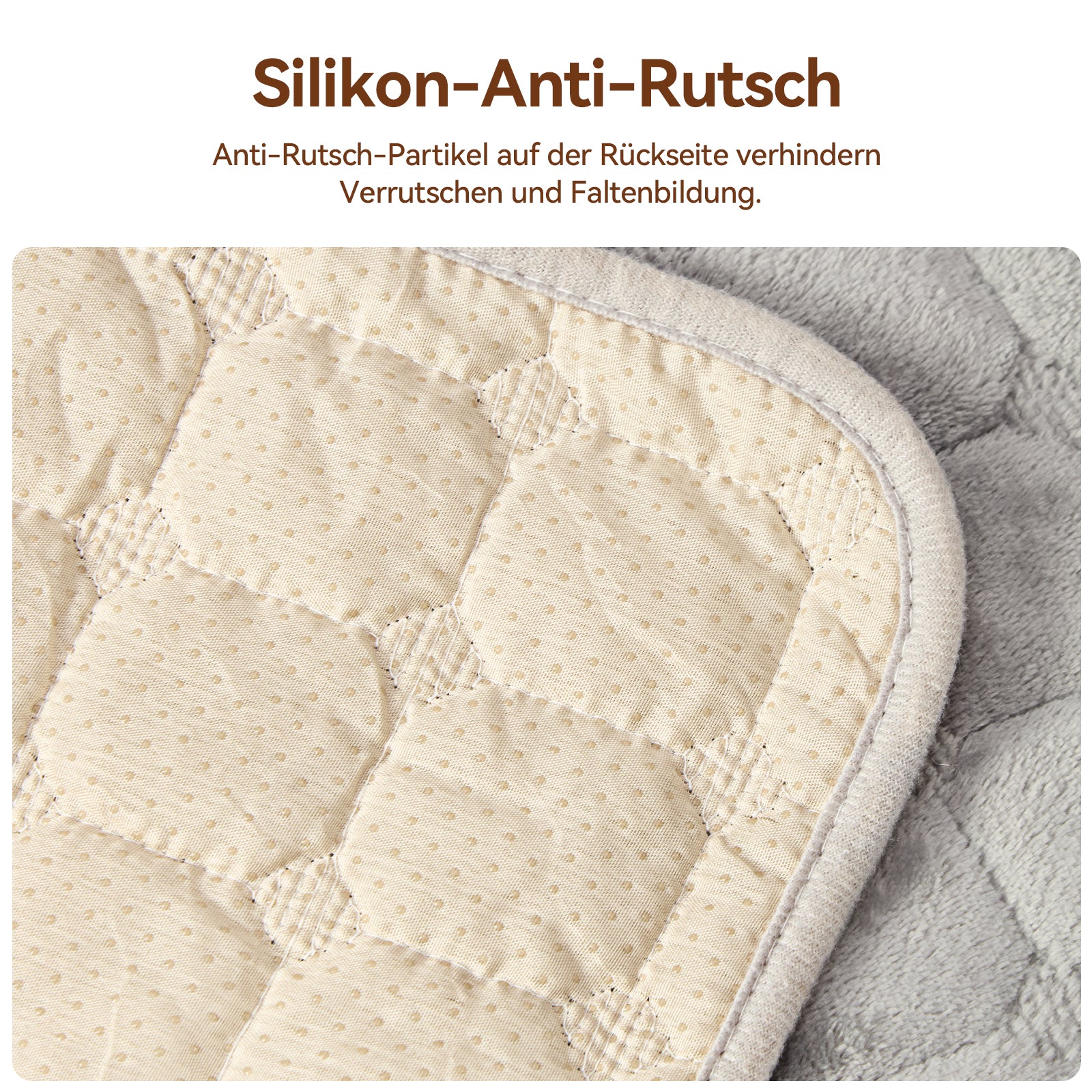 Premium Plüsch-Sesselschoner für Relaxsessel – Rutschfeste Auflage mit Armlehnen-Schutz, Kratzfest & Waschbar