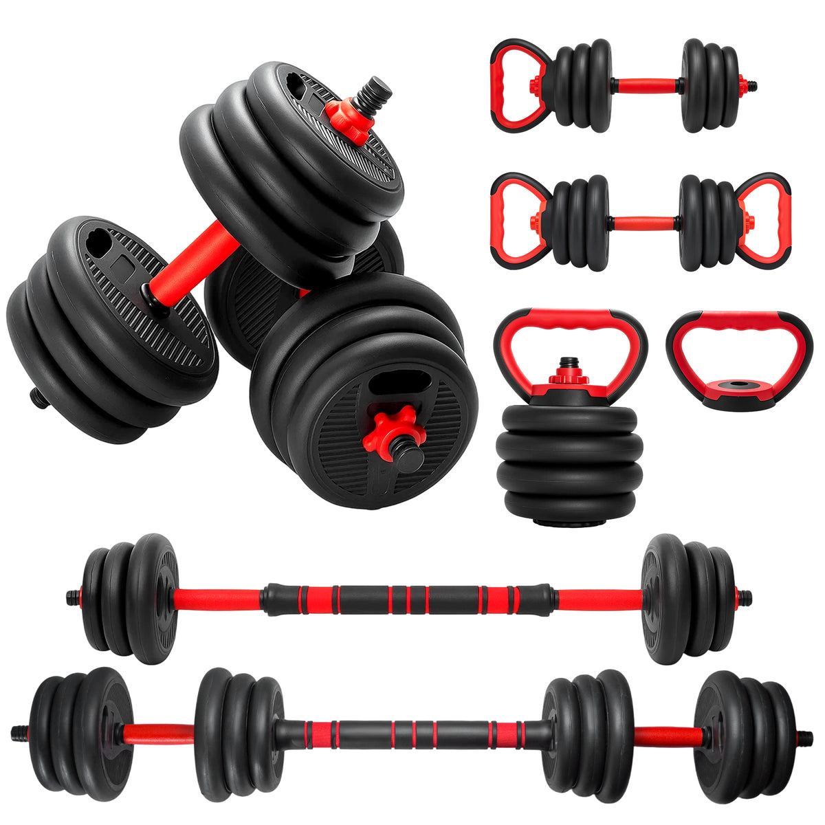 4-in-1 Verstellbares Hantelset